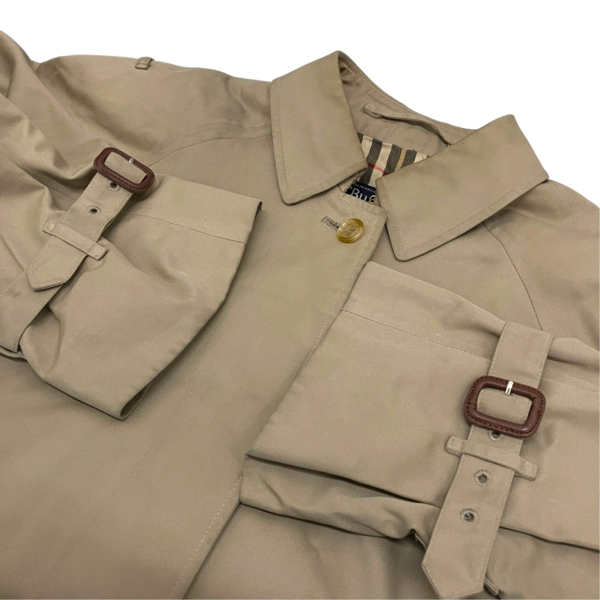 Burberry’s ステンカラーコート 古着・中古-6枚目のアイテム画像