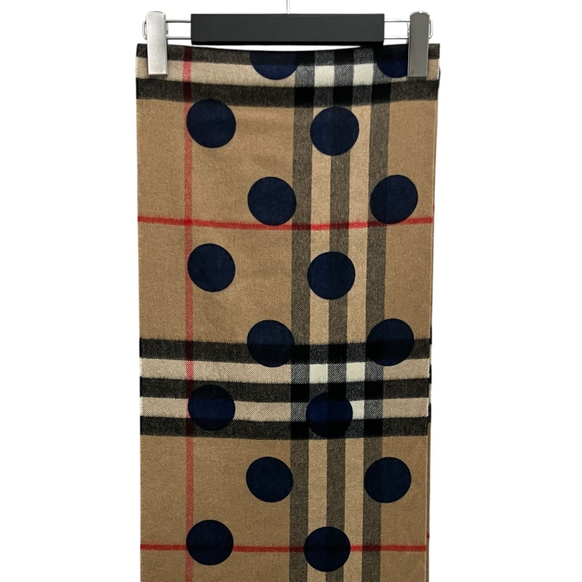 BURBERRY カシミヤチェックマフラー3994309 古着・中古-5枚目のアイテム画像
