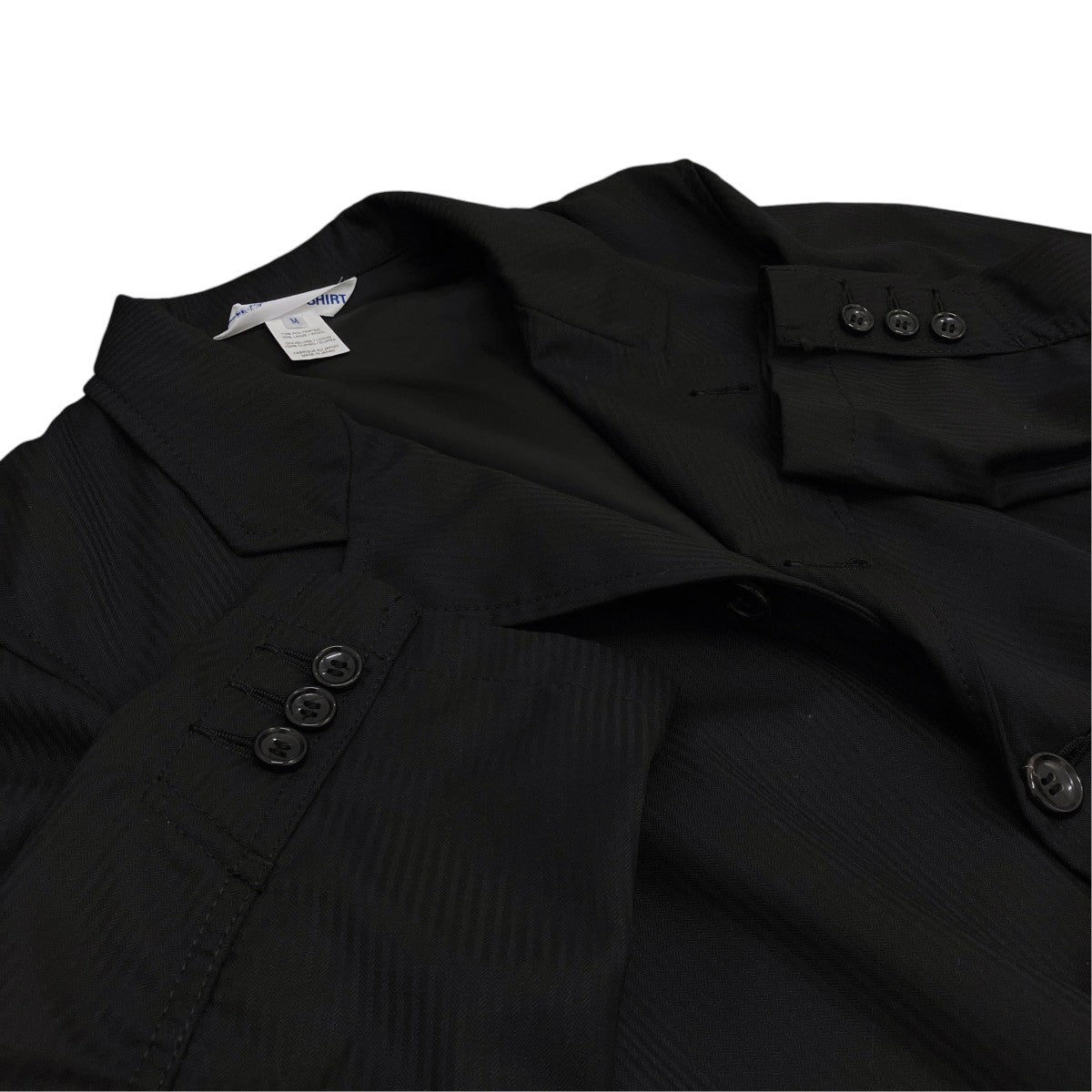 COMME des GARCONS SHIRT 26AWヘリンボーンテーラードジャケットFR-J504 古着・中古-5枚目のアイテム画像