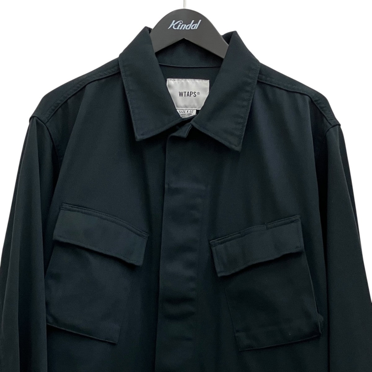 WTAPS 26AW【JMOD 01 LS CTPL． SATIN】ファティーグジャケット262WVDT-SHM03 古着・中古-3枚目のアイテム画像