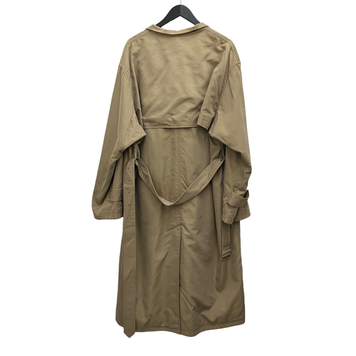 AURALEE 【WASHED FINX CUPRO TWILL LONG COAT】ロングトレンチコートA20AC01FC 古着・中古-2枚目のアイテム画像