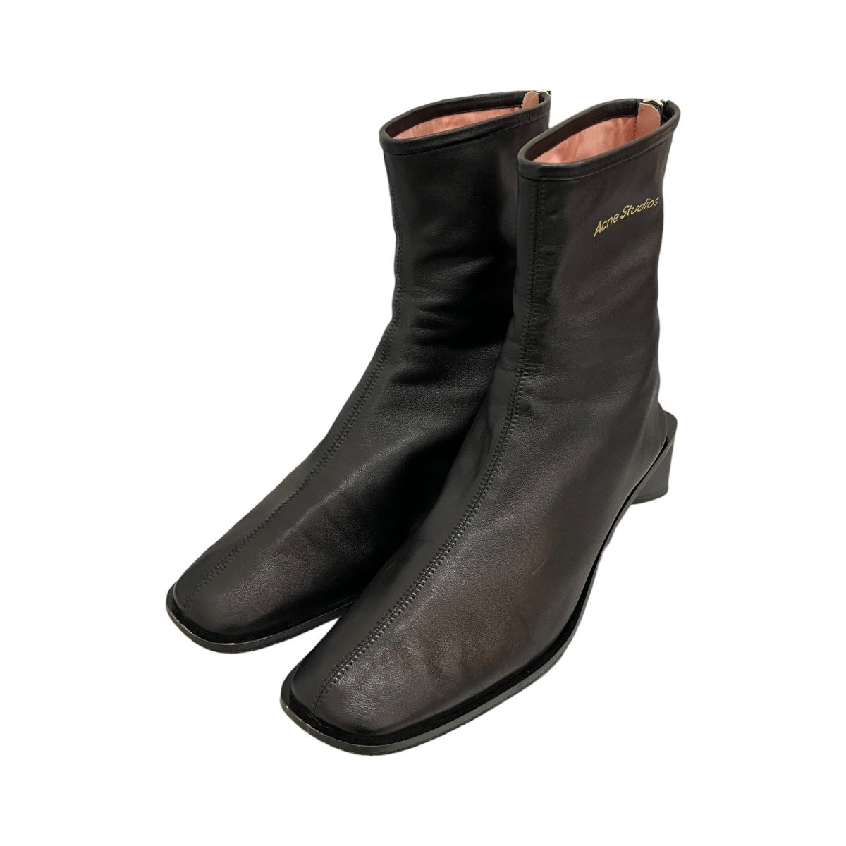 ACNE STUDIOS バックジップブーツ 古着・中古-1枚目のアイテム画像