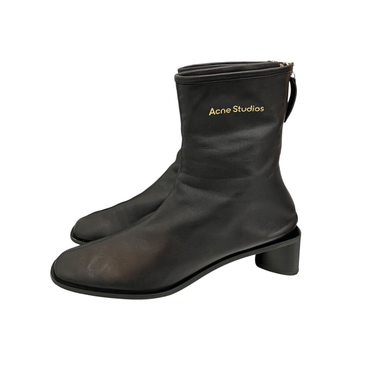 ACNE STUDIOS バックジップブーツ 古着・中古-4枚目のアイテム画像