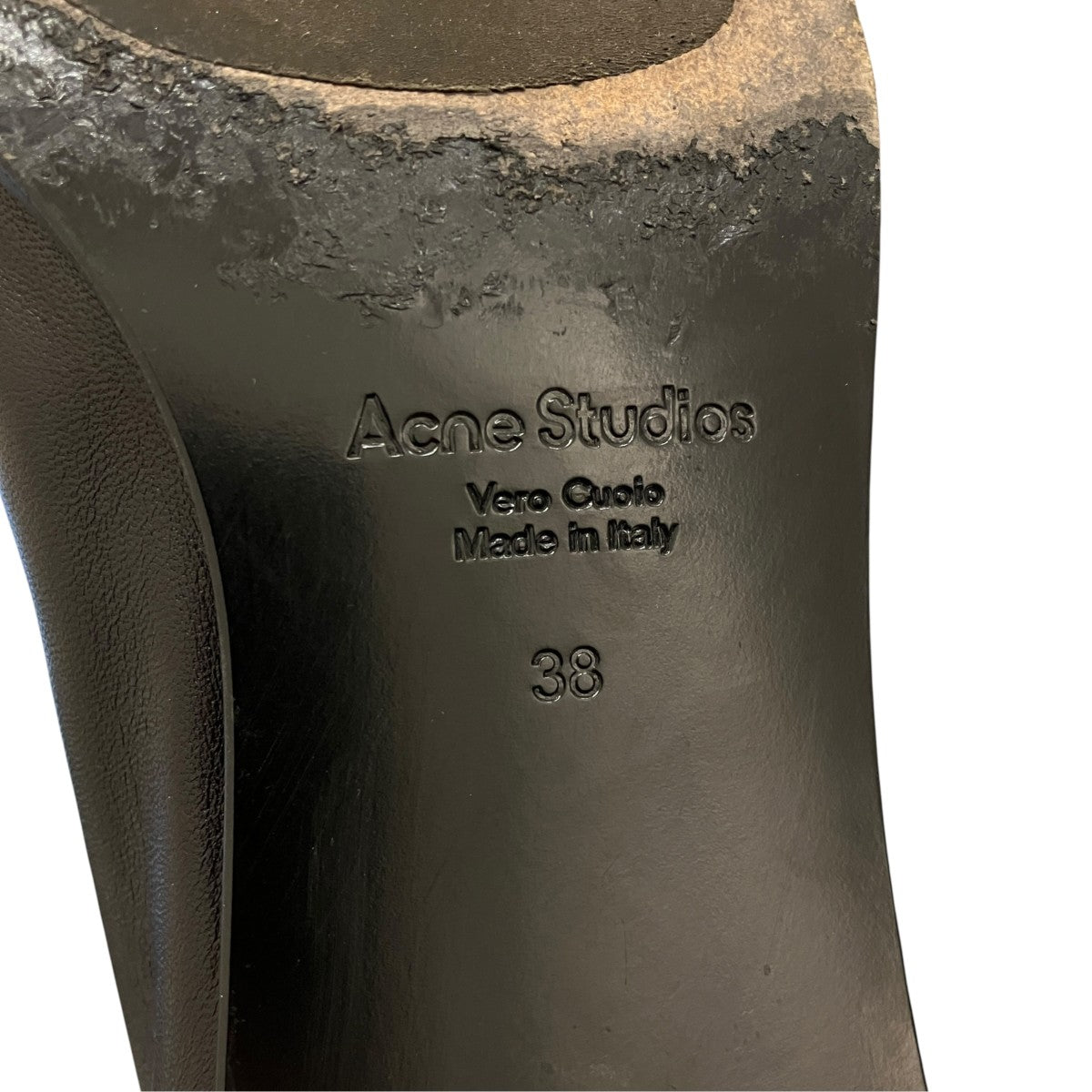 ACNE STUDIOS バックジップブーツ 古着・中古-9枚目のアイテム画像