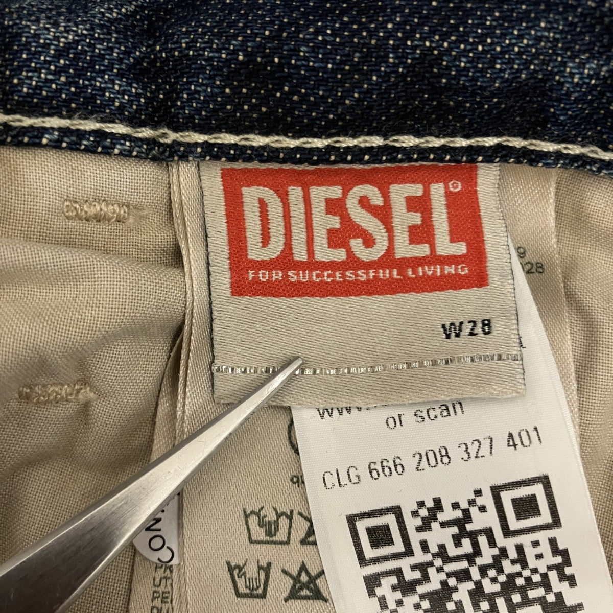 DIESEL 【D-SHIFT】デニムパンツA17295 09L49 古着・中古-8枚目のアイテム画像