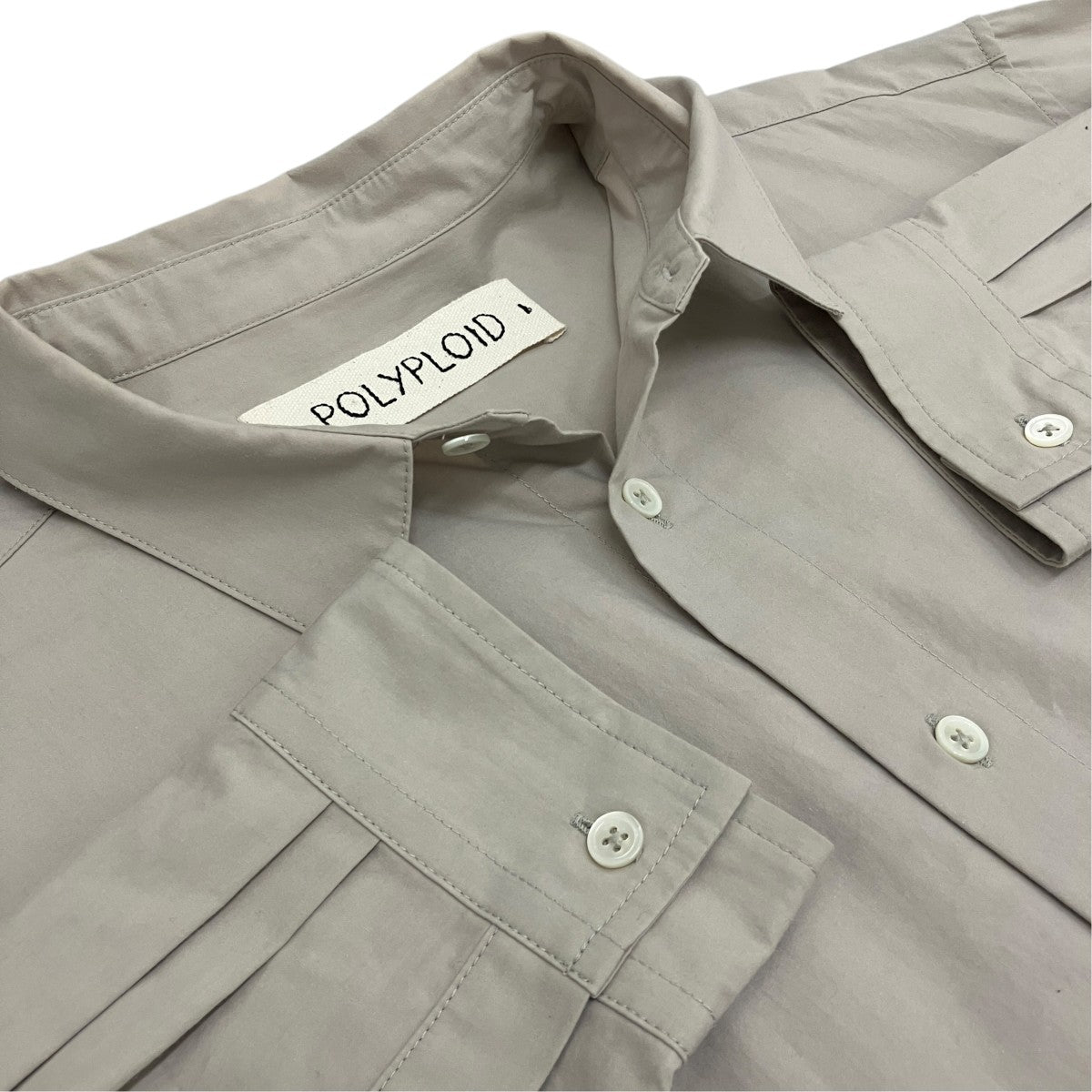 POLYPLOID 【CLASSIC POCKET SHIRT】長袖シャツC-5-003-012 古着・中古-5枚目のアイテム画像