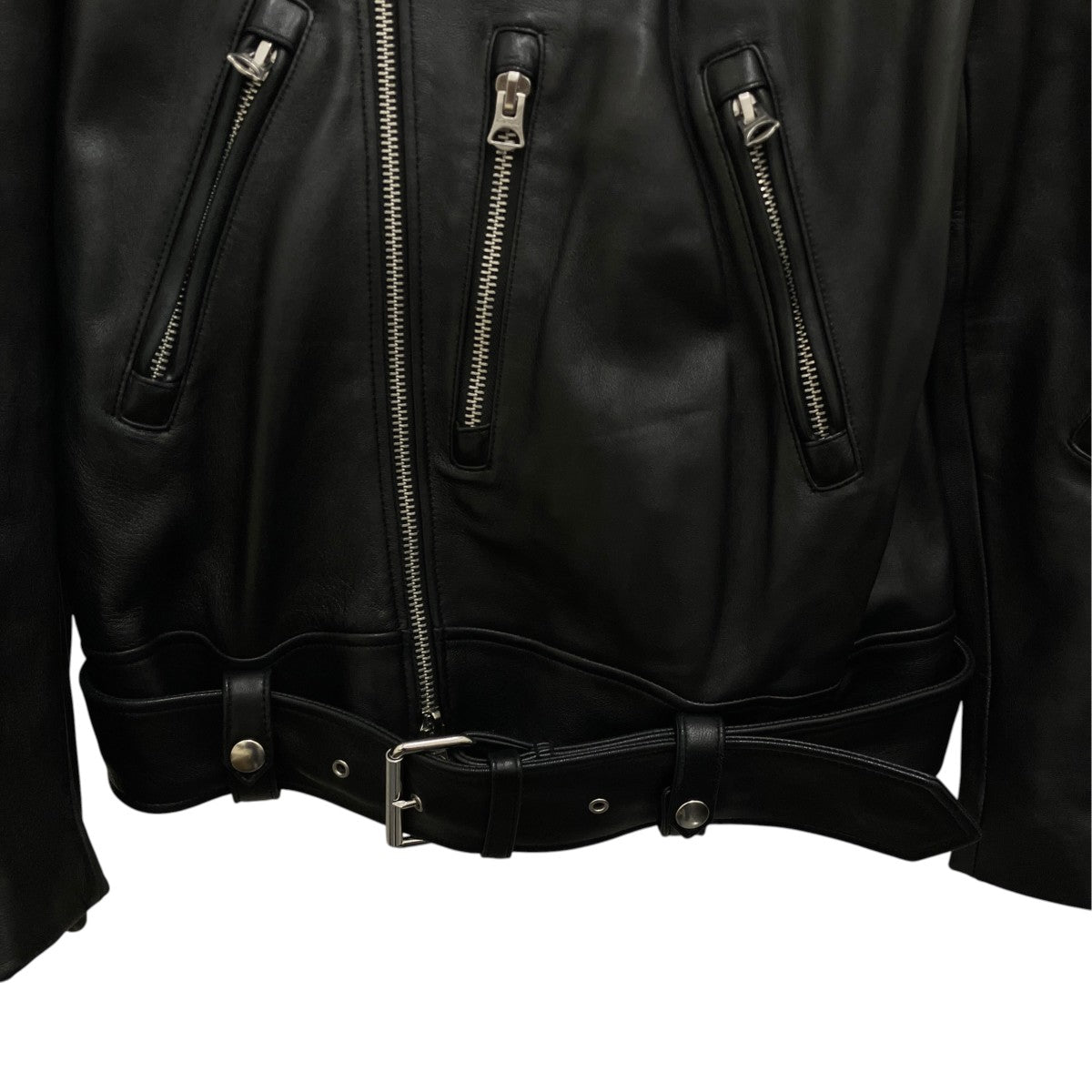 ACNE STUDIOS ダブルライダース バイカーレザージャケットFN-MN-LEAT000114 古着・中古-4枚目のアイテム画像