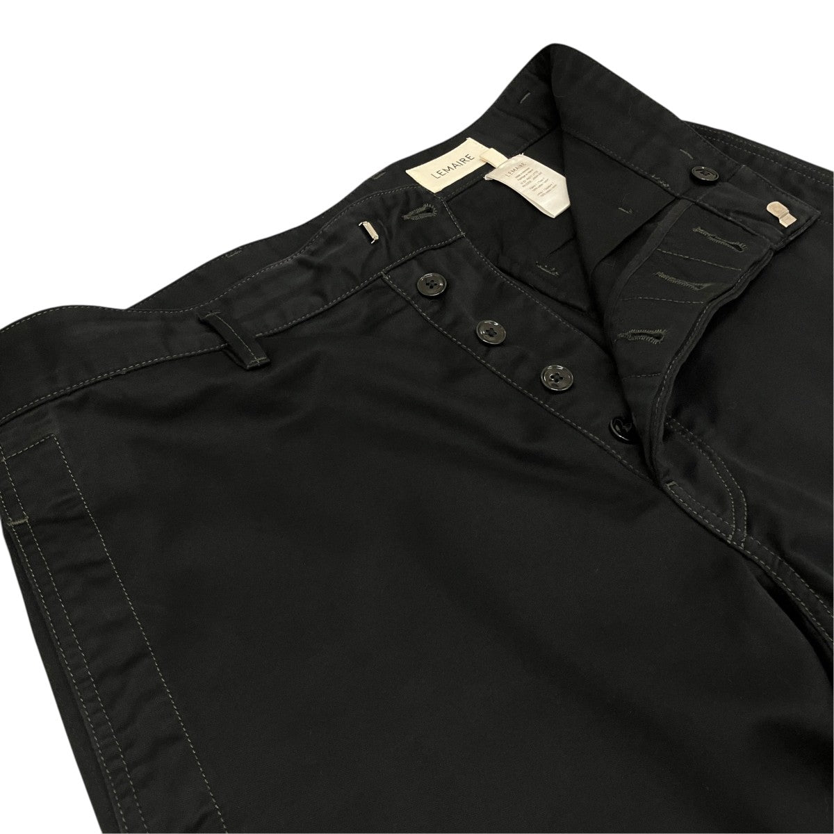 LEMAIRE 【LARGE PANTS】ワイドチノトラウザーズM221 PA311 LF732 古着・中古-5枚目のアイテム画像