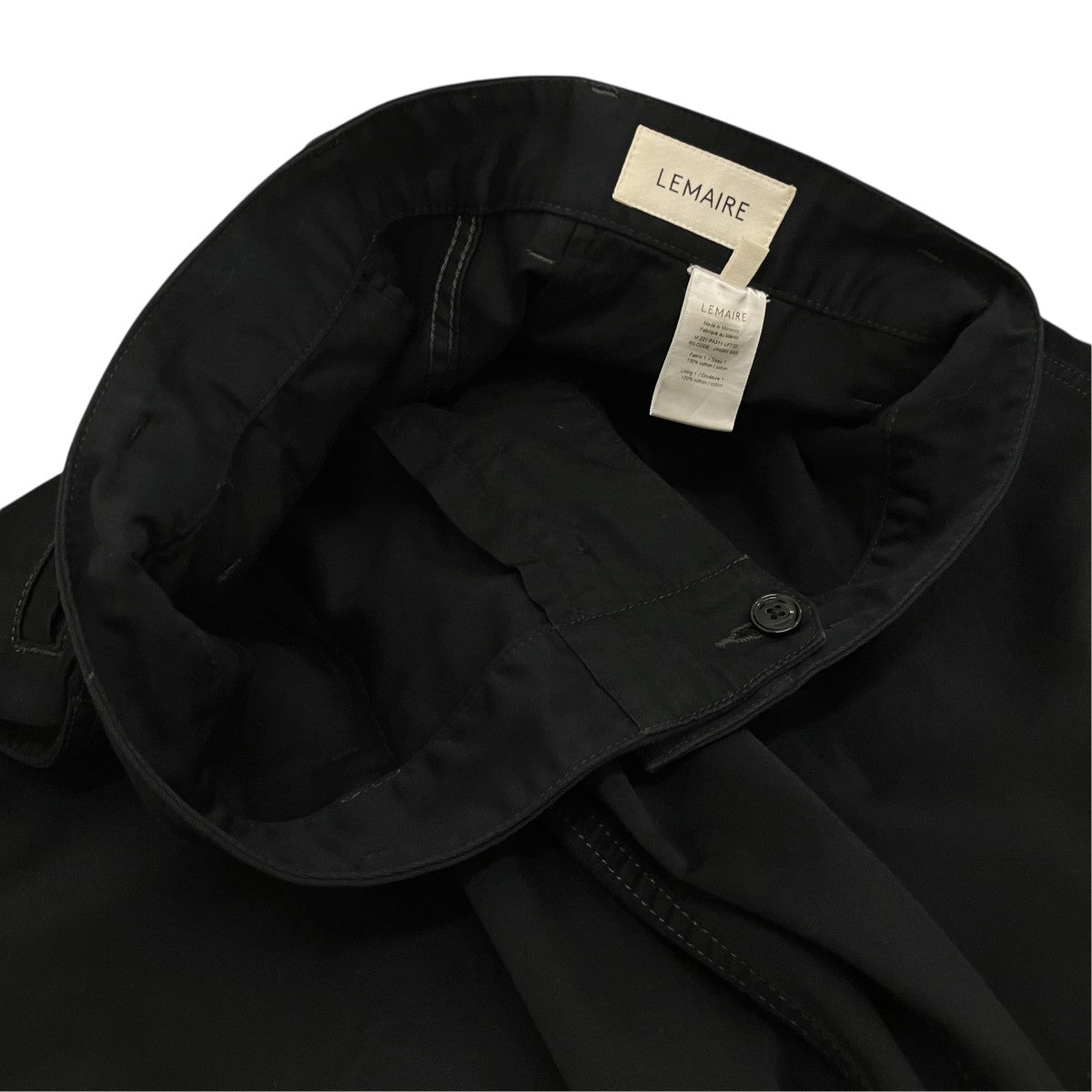 LEMAIRE 【LARGE PANTS】ワイドチノトラウザーズM221 PA311 LF732 古着・中古-6枚目のアイテム画像