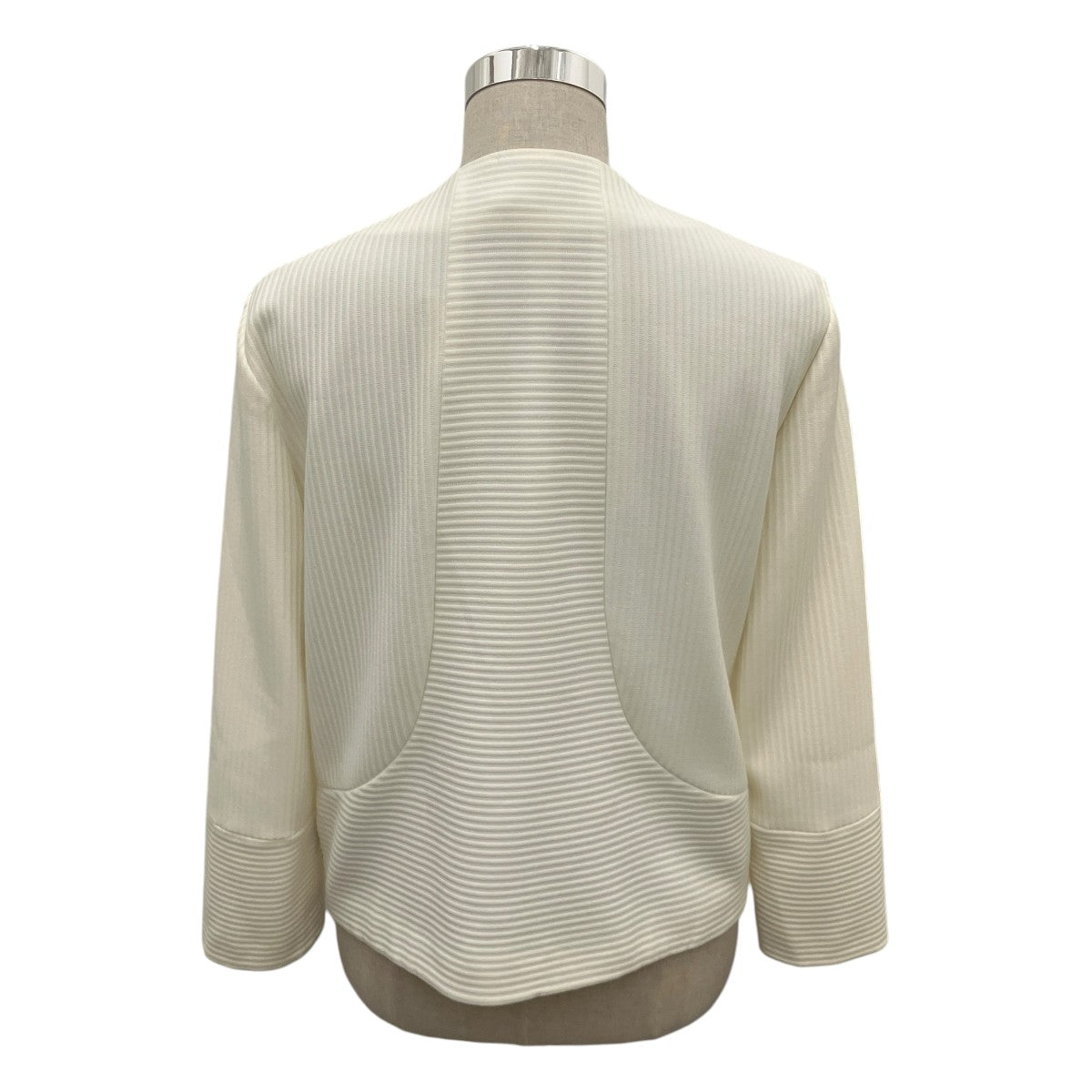 ARMANI JEANS ノーカラージャケット 古着・中古-2枚目のアイテム画像