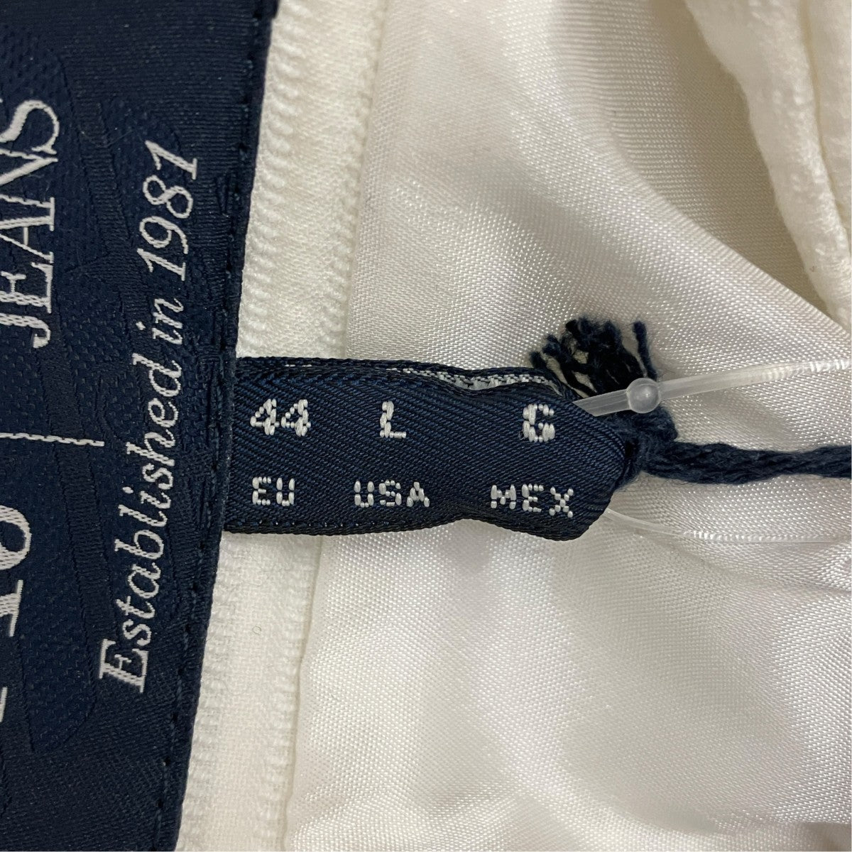 ARMANI JEANS ノーカラージャケット 古着・中古-7枚目のアイテム画像