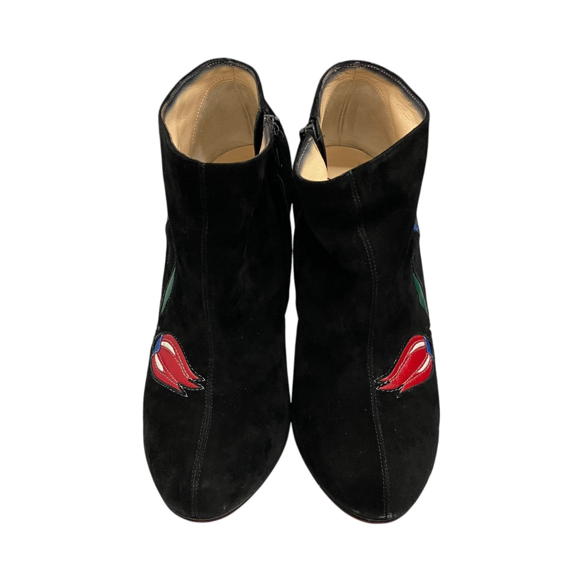 Christian Louboutin チューリップスウェードブーツ 古着・中古-2枚目のアイテム画像