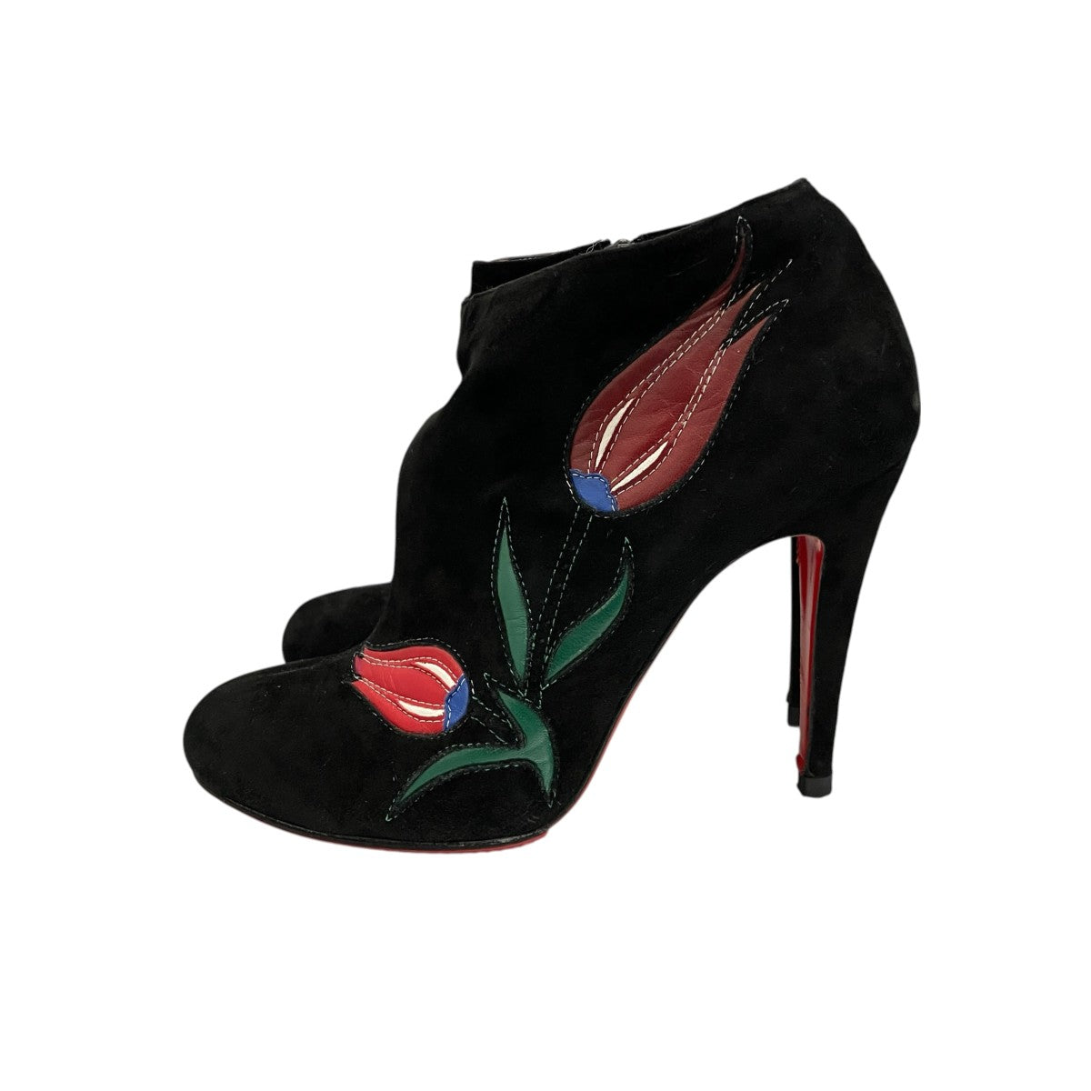 Christian Louboutin チューリップスウェードブーツ 古着・中古-4枚目のアイテム画像