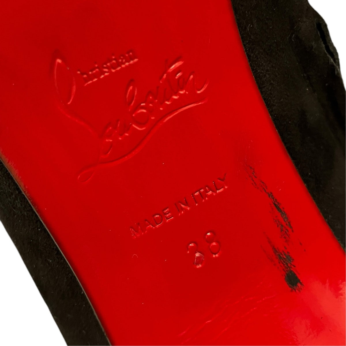 Christian Louboutin チューリップスウェードブーツ 古着・中古-9枚目のアイテム画像