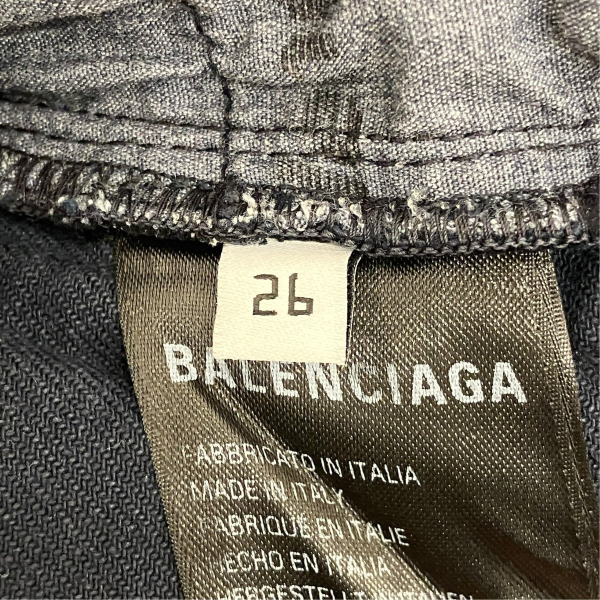 BALENCIAGA スキニーデニムパンツ856845 古着・中古-6枚目のアイテム画像