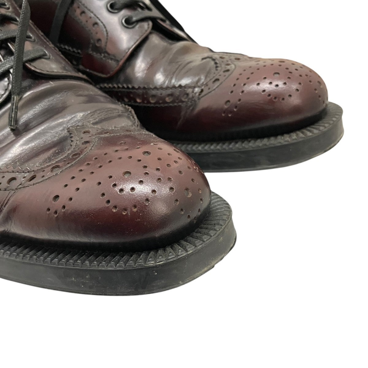 PRADA(プラダ) ウィングチップシューズ247F 247F ボルドー サイズ 36