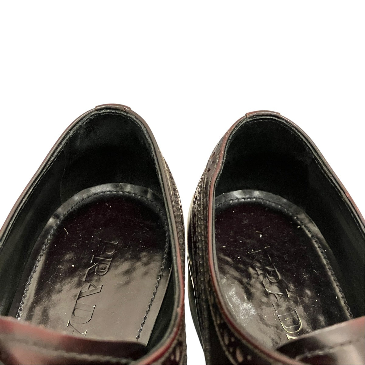 PRADA ウィングチップシューズ247F 古着・中古-8枚目のアイテム画像