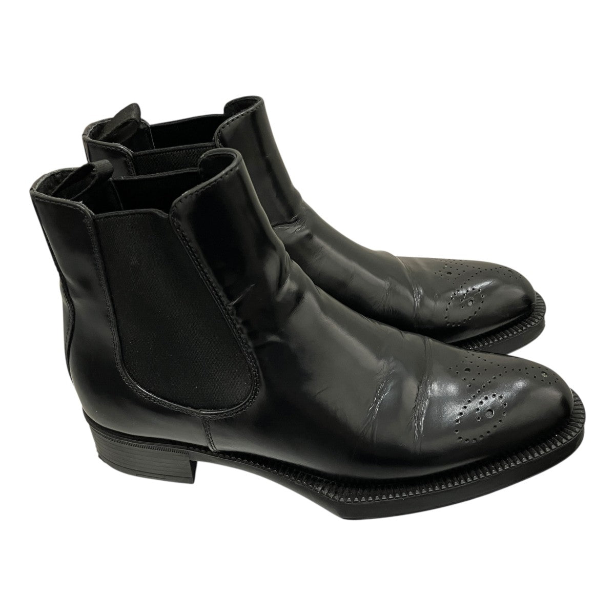 PRADA ウィングチップブーツ 古着・中古-4枚目のアイテム画像