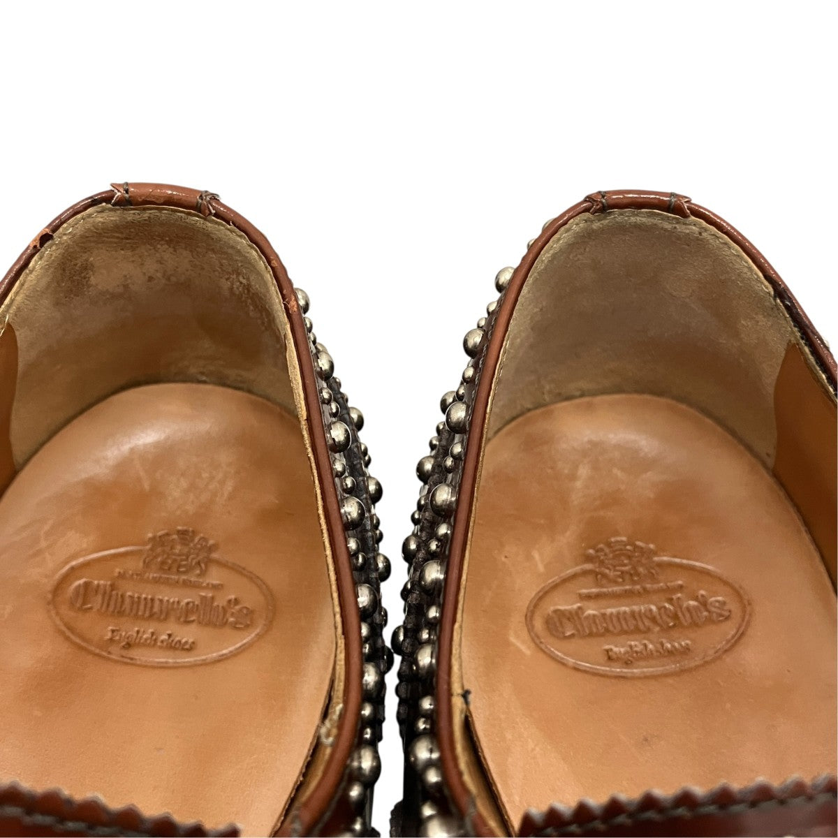 CHURCH’S 【BURWOOD MET】スタッズシューズDE0002 古着・中古-8枚目のアイテム画像