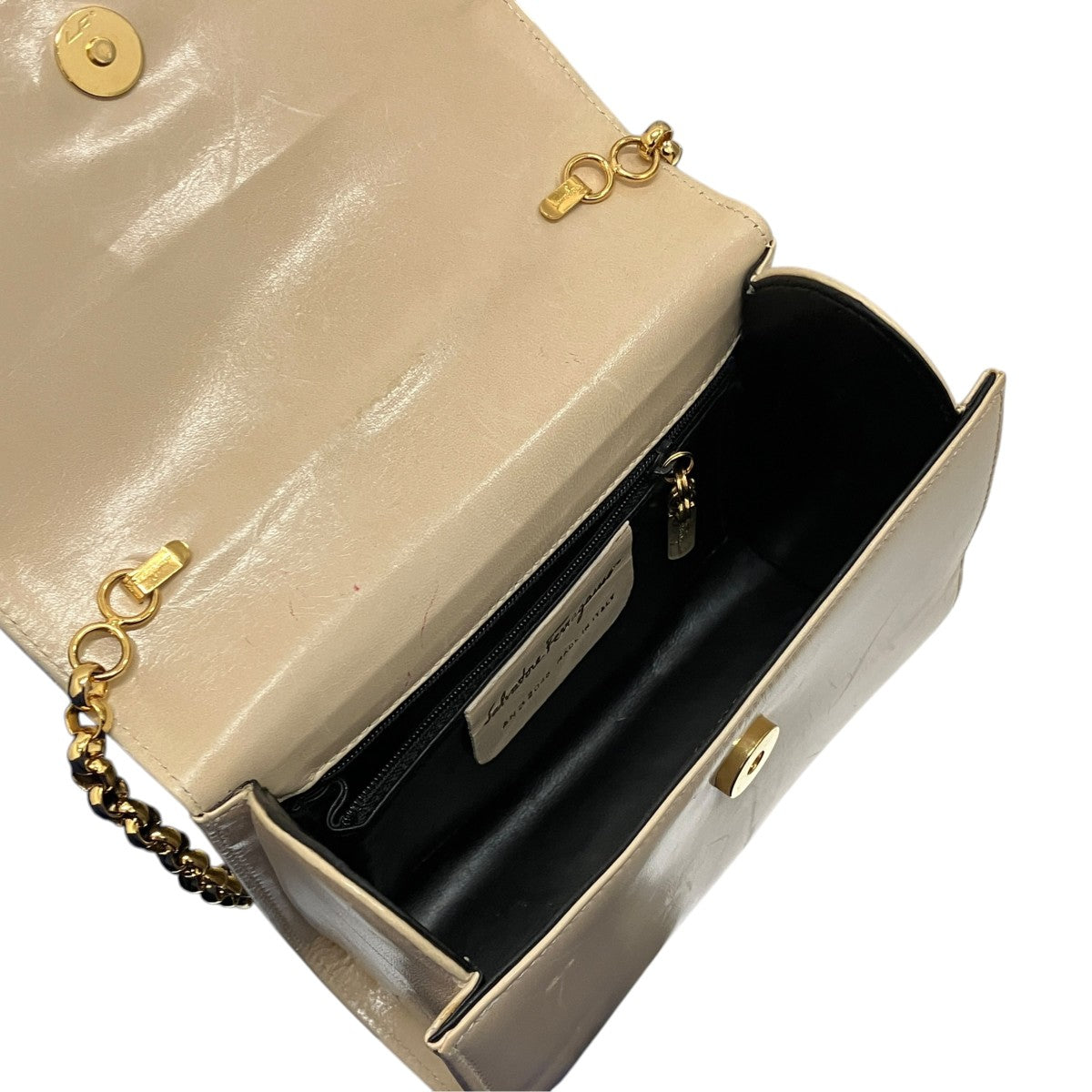 Salvatore Ferragamo チェーンショルダーバッグAN 21 2048 古着・中古-10枚目のアイテム画像