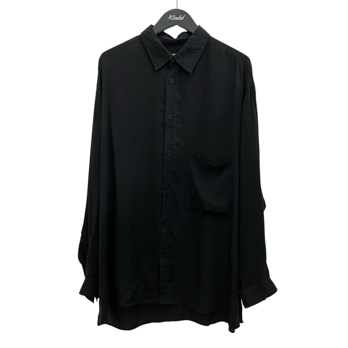 Yohji Yamamoto pour homme 【TENCEL LAWN STAND COLLAR BLOUSE】ブラウスHD-B48-203 古着・中古-1枚目のアイテム画像