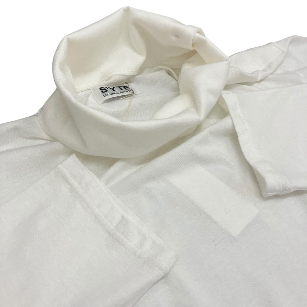 s’yte 【30 COTTON JERSEY TURTLENECK T-SHIRT】タートルネックカットソーUM-T05-005 古着・中古-5枚目のアイテム画像