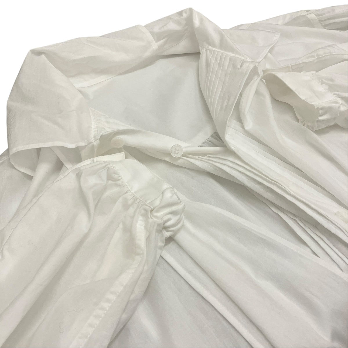 Yohji Yamamoto pour homme 【60 LAWN LONG SCARF BLOUSE】スカーフブラウスHK-B19-036 古着・中古-5枚目のアイテム画像