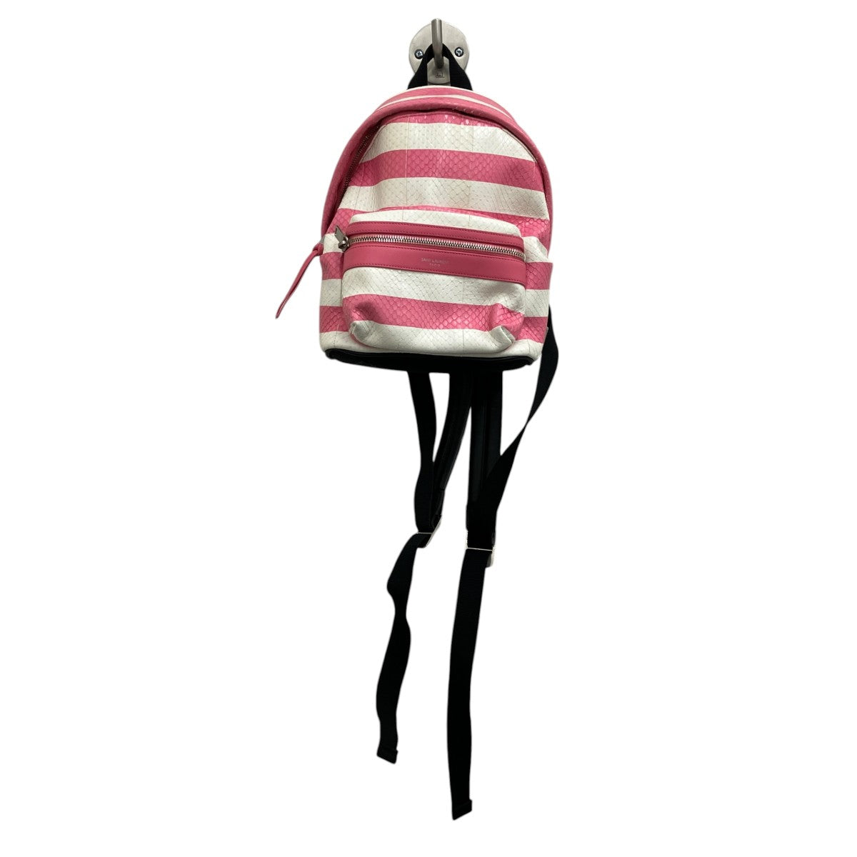 Saint Laurent Paris パイソンバックパック495833 古着・中古-2枚目のアイテム画像