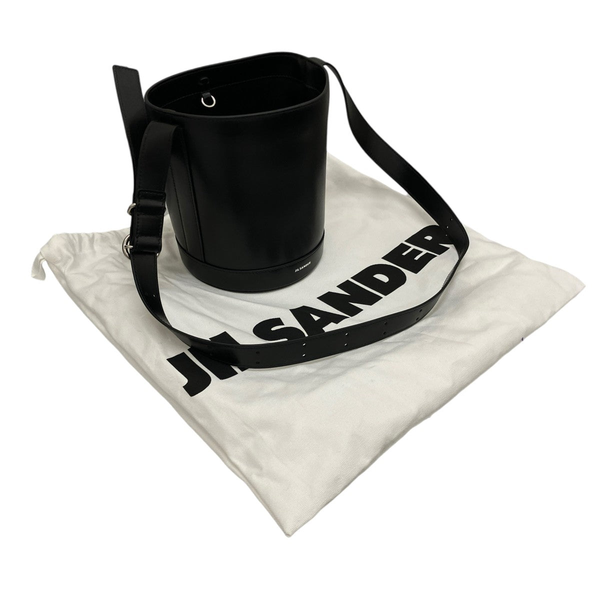 JIL SANDER 【カンノーロ バケット】レザーショルダーバッグJ07ZH0059 古着・中古-9枚目のアイテム画像