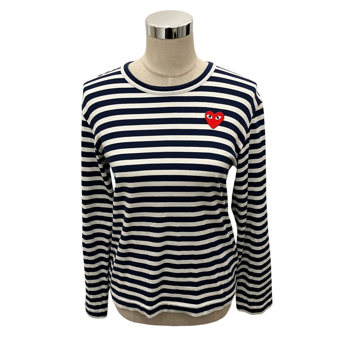 PLAY COMME des GARCONS ロングスリーブカットソーAX-T010 古着・中古-2枚目のアイテム画像