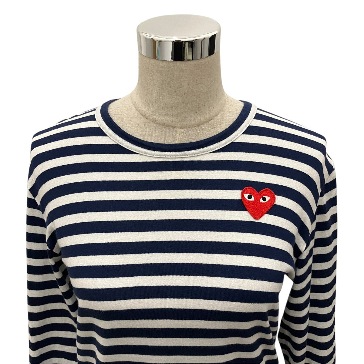PLAY COMME des GARCONS ロングスリーブカットソーAX-T010 古着・中古-4枚目のアイテム画像