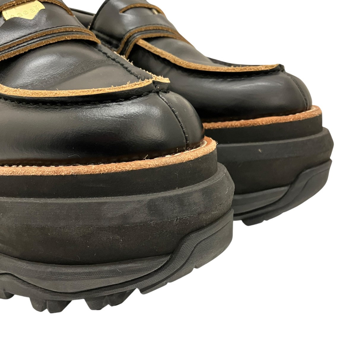 sacai レザーコインローファー 古着・中古-6枚目のアイテム画像