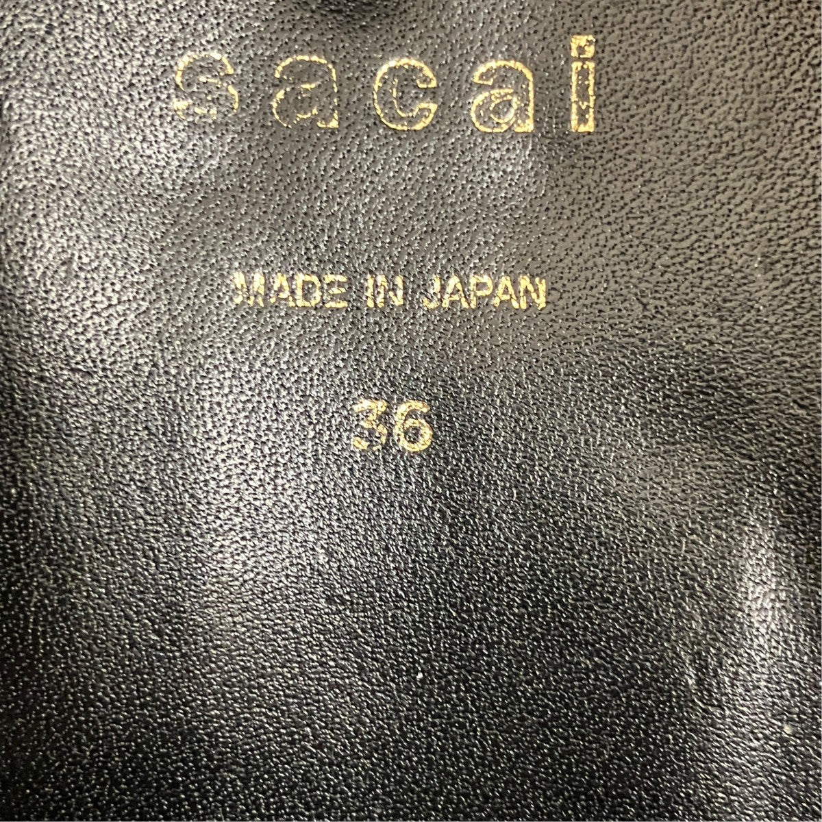 sacai レザーコインローファー 古着・中古-9枚目のアイテム画像