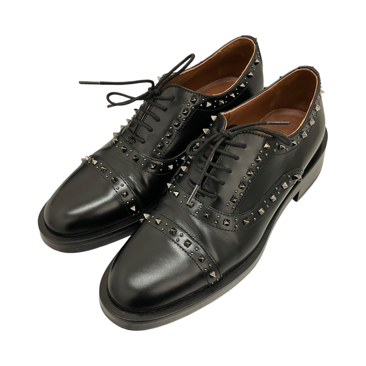 VALENTINO ロックスタッズレザーシューズ05 JS3 2 古着・中古-1枚目のアイテム画像