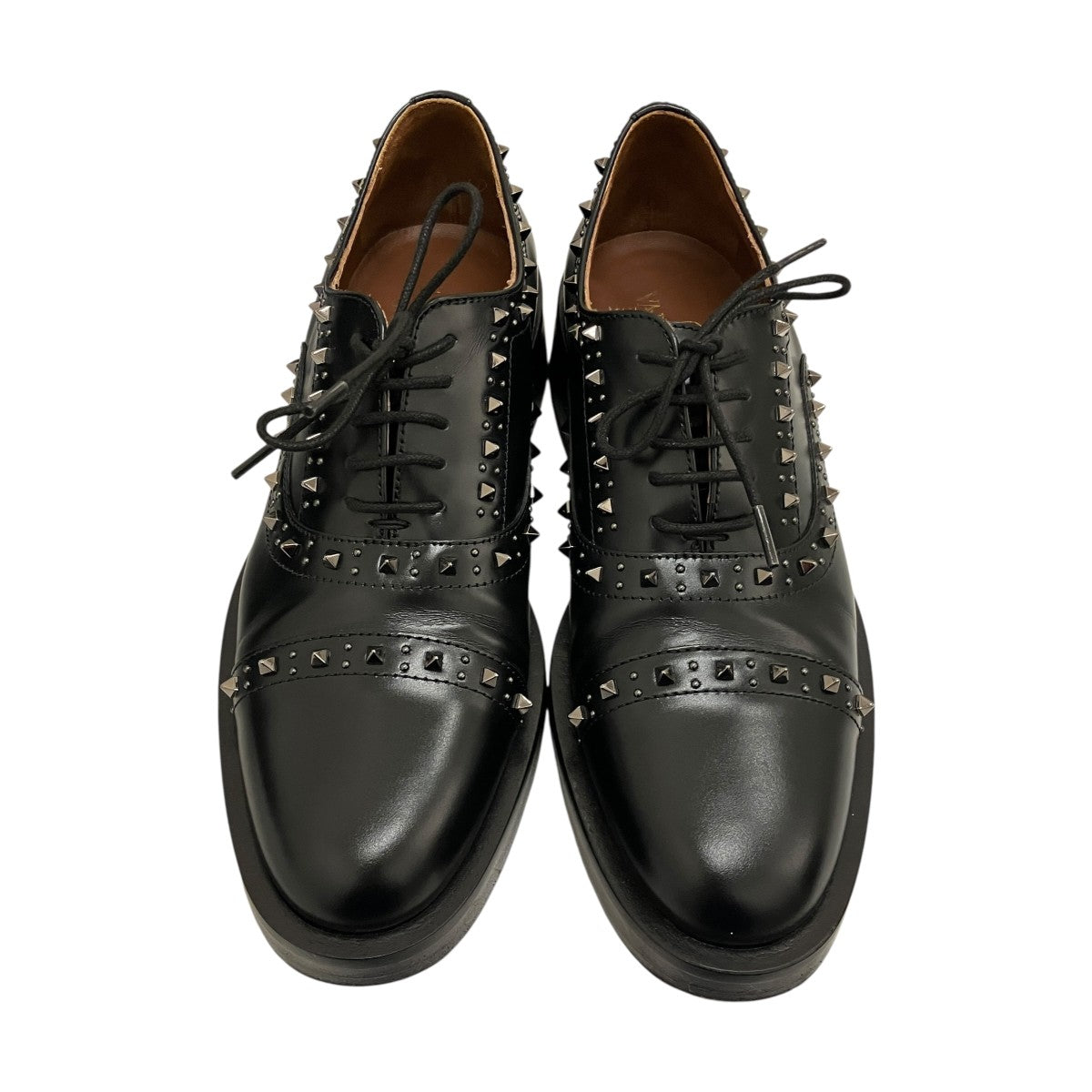 VALENTINO ロックスタッズレザーシューズ05 JS3 2 古着・中古-2枚目のアイテム画像