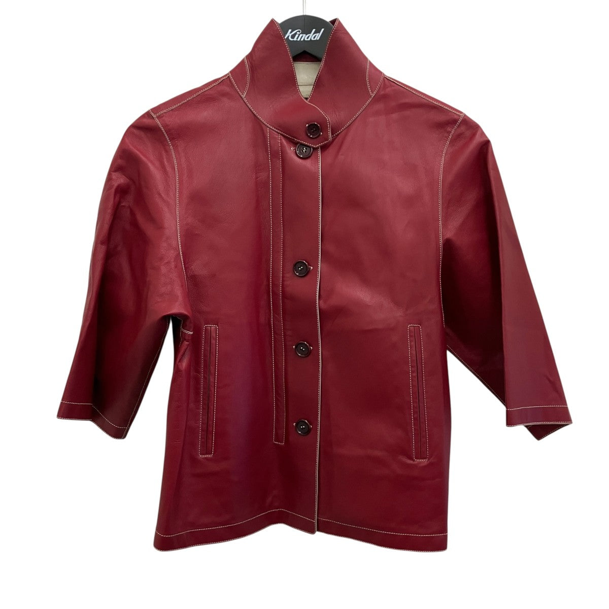 LORO PIANA 羊革レザージャケットFAE3188 古着・中古-1枚目のアイテム画像