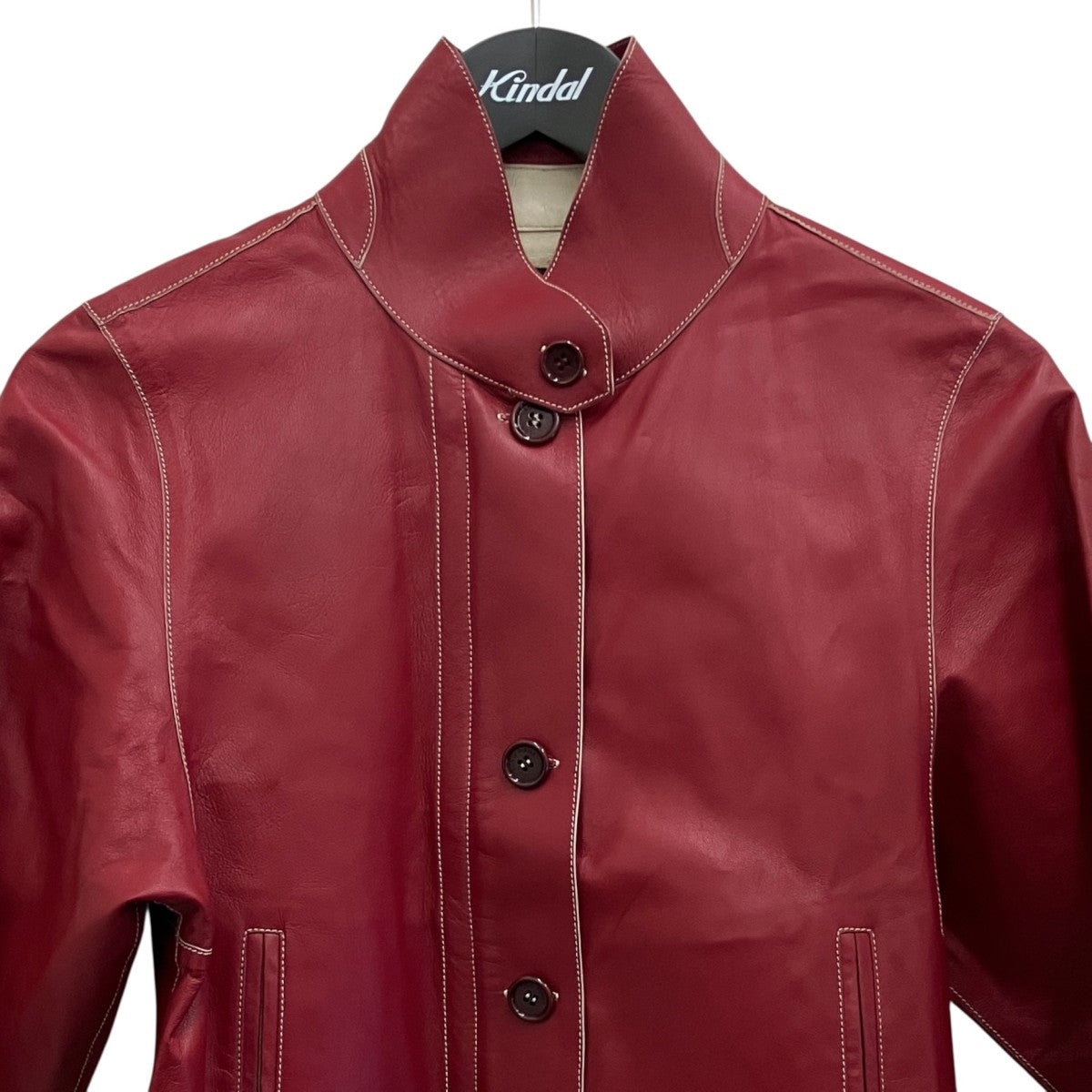 LORO PIANA 羊革レザージャケットFAE3188 古着・中古-3枚目のアイテム画像
