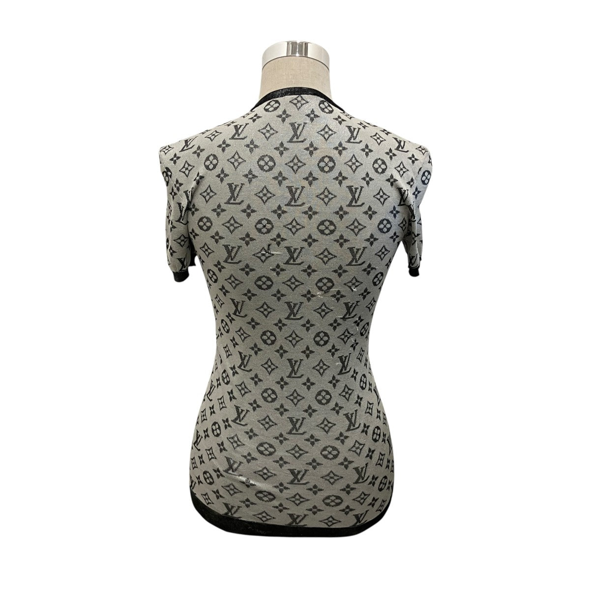 LOUIS VUITTON モノグラム半袖ニットFKKM13 古着・中古-2枚目のアイテム画像
