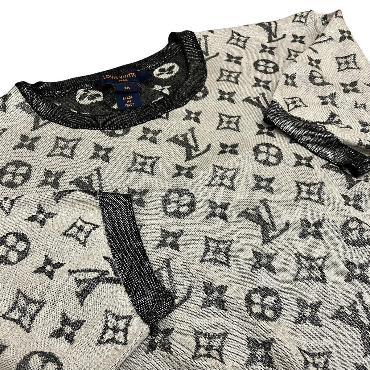 LOUIS VUITTON モノグラム半袖ニットFKKM13 古着・中古-5枚目のアイテム画像