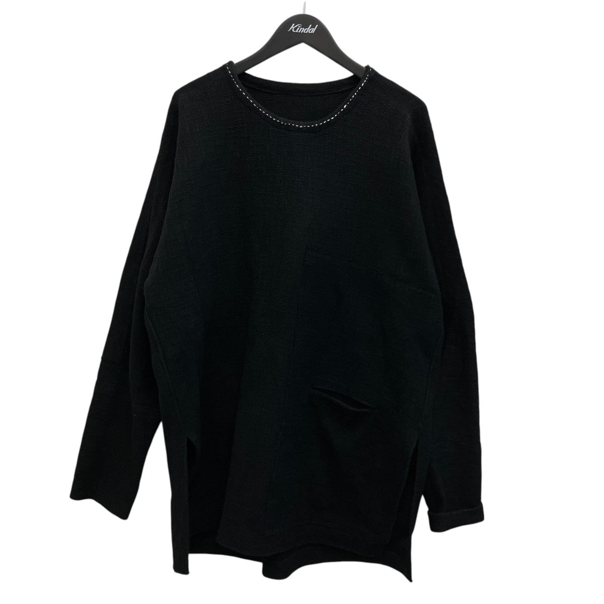 YANTOR 【0 Count KhadiCotton Pasted Cloth Pullover】プルオーバーシャツY235KB01 古着・中古-1枚目のアイテム画像