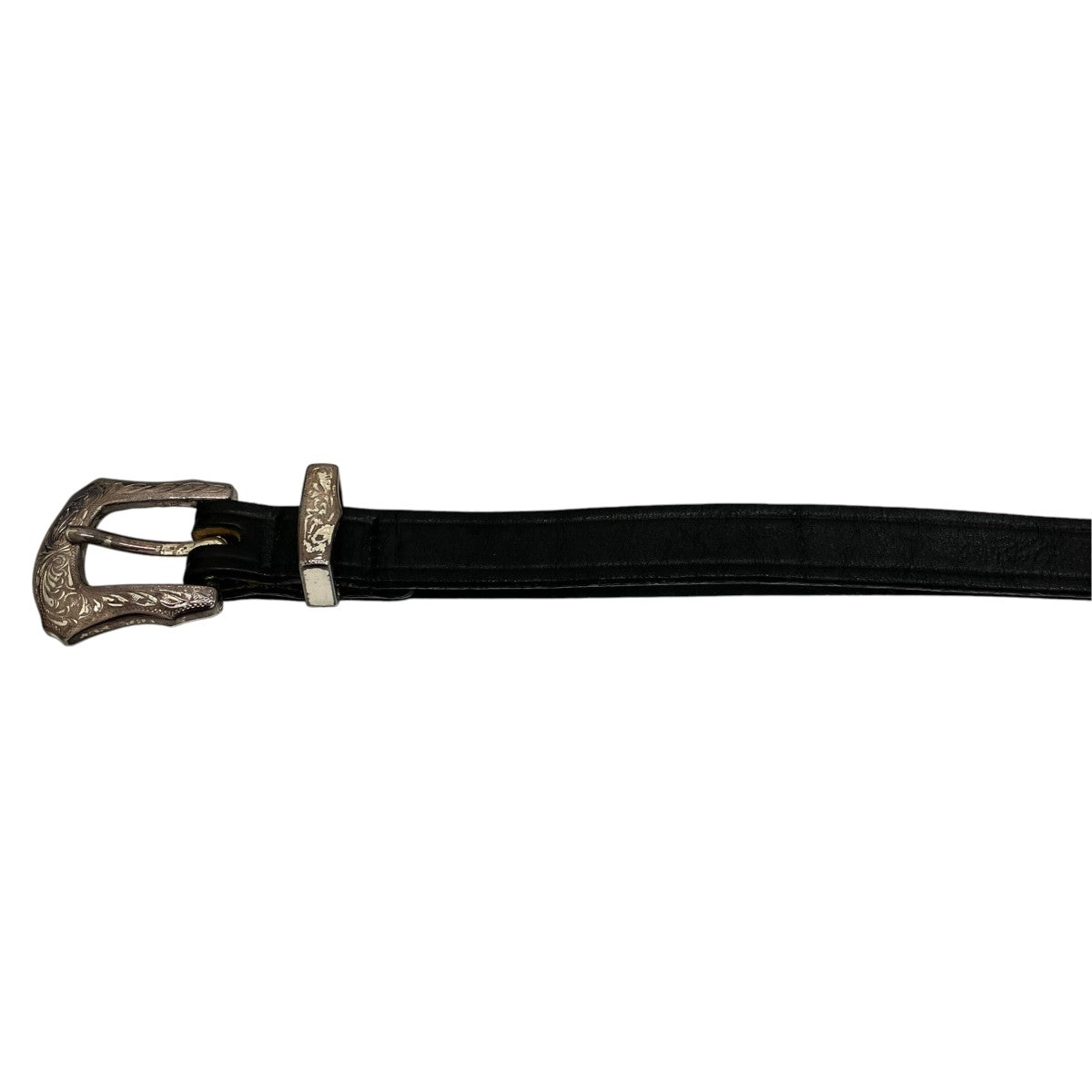 TORY LEATHER 【Extra Long Leather Belt with 3-pc Silver Buckle Set】FREAK’S STORE別注ウエスタンベルト2240 古着・中古-3枚目のアイテム画像