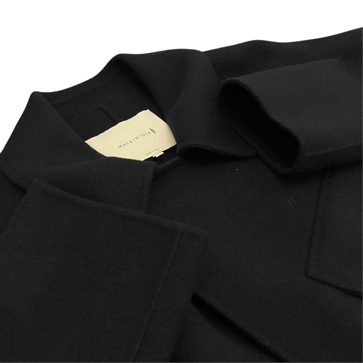 MACKINTOSH 【LAGGAN】ベルテッドウールコートG222RD1105JCOSB 古着・中古-5枚目のアイテム画像