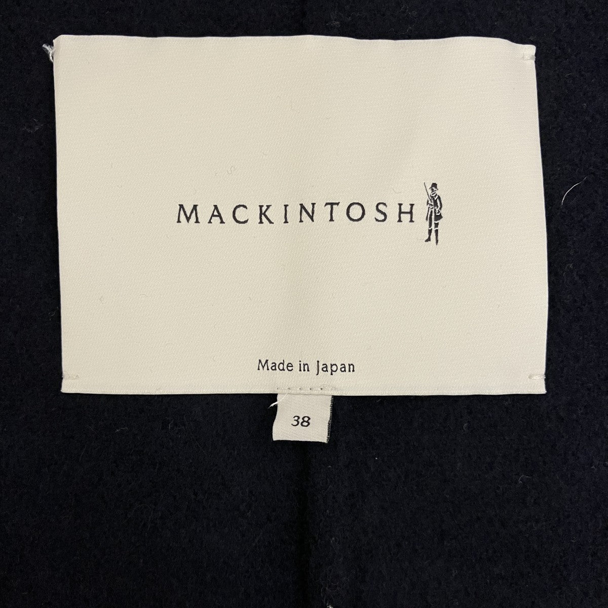 MACKINTOSH 【LAGGAN】ベルテッドウールコートG222RD1105JCOSB 古着・中古-7枚目のアイテム画像