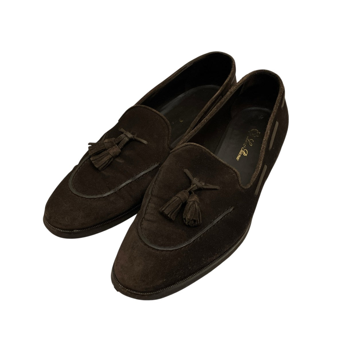 LORO PIANA タッセルスウェードシューズ 古着・中古-1枚目のアイテム画像
