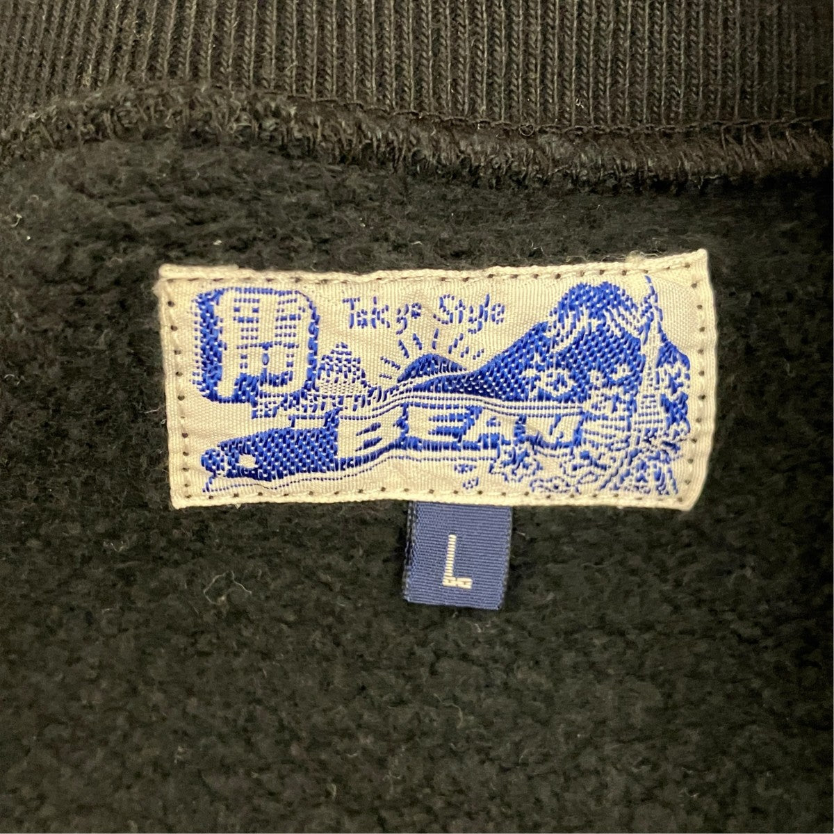 BEAMS 刺繍スウェット11-13-1223-086 古着・中古-6枚目のアイテム画像