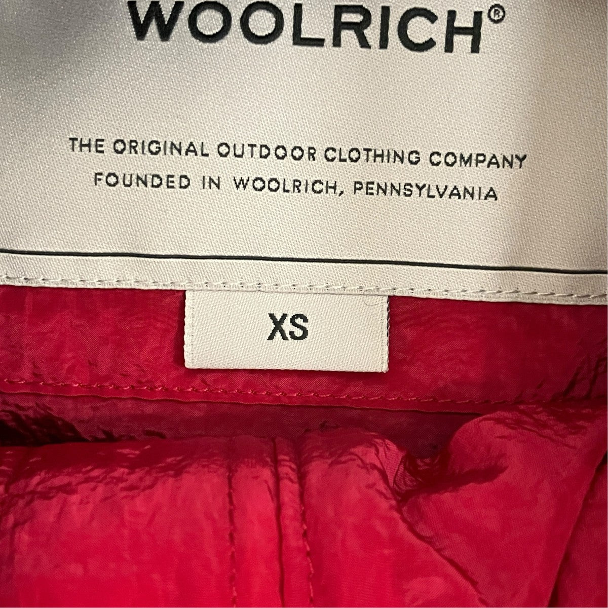 WOOLRICH ロングナイロンパーカWWOU0621 古着・中古-7枚目のアイテム画像