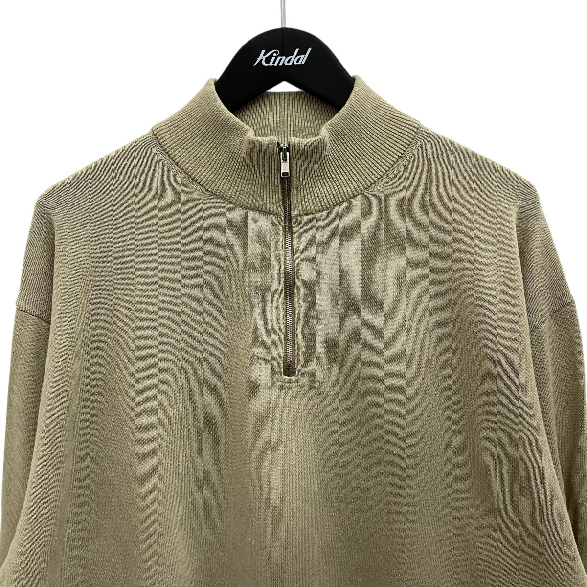 HERILL 【 Silk Zip-Up Sweater】シルクハーフジップニット26-080-HL-8120-10 古着・中古-3枚目のアイテム画像