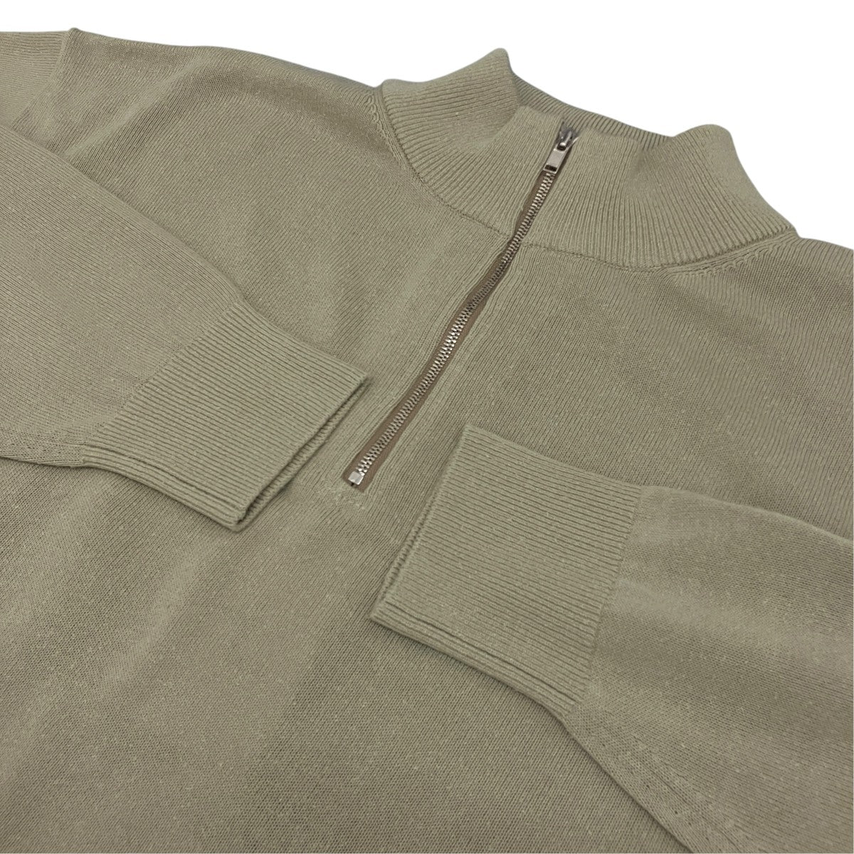 HERILL 【 Silk Zip-Up Sweater】シルクハーフジップニット26-080-HL-8120-10 古着・中古-5枚目のアイテム画像