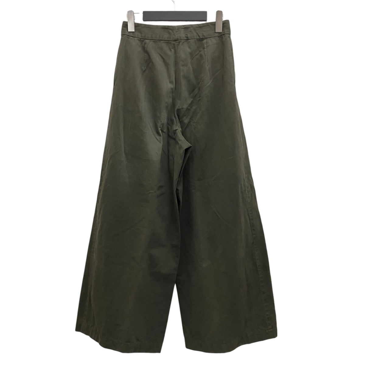 DRIES VAN NOTEN タックワイドパンツ 古着・中古-2枚目のアイテム画像