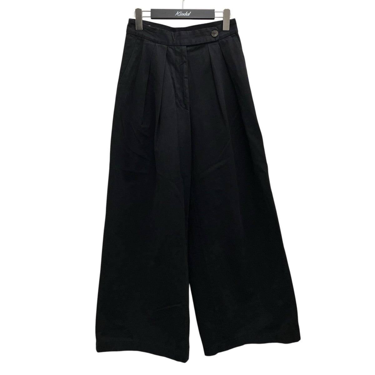 DRIES VAN NOTEN タックワイドパンツ71-04-64-04002 古着・中古-1枚目のアイテム画像
